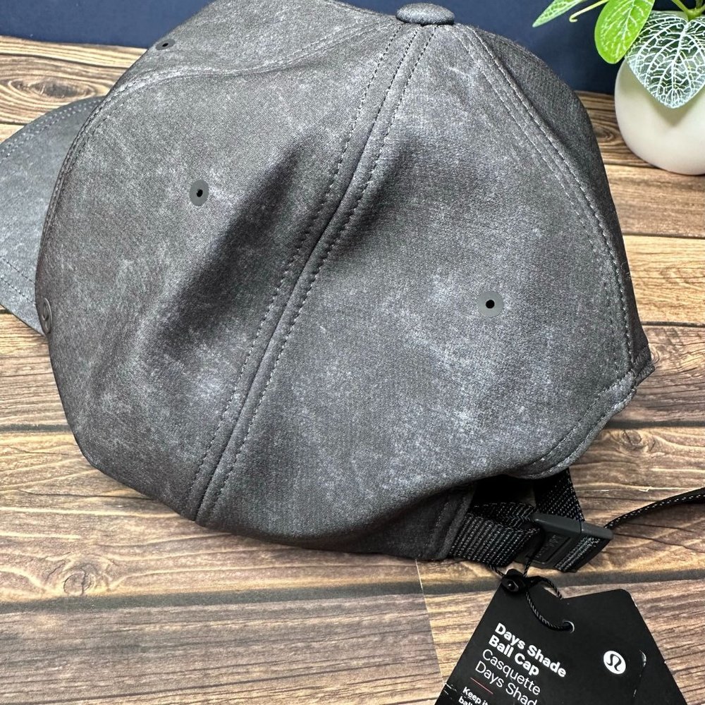 Lululemon Days Shade Ball Cap Adjustable NWT (Gravel Dust Graphite Grey Multi) - Picture 5 of 12